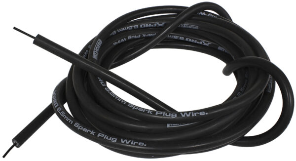 AEROFLOW IGNITION WIRE 5 METRE BLACK SPIROL CORE WIRE 5M