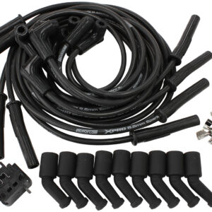 AEROFLOW UNIVERSAL BLACK SPARK PLUG LEADS LS1 LS2 LS3 LS6 LS7