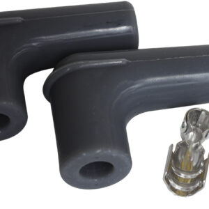 AEROFLOW SPARK PLUG BOOTS & TERMINALS 90 DEG. 2 BOOTS & 2 TERMINALS