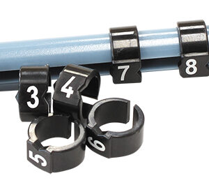 AEROFLOW PLUG WIRE MARKERS (8) 8.5MM WITH INSTALLATION TOOL
