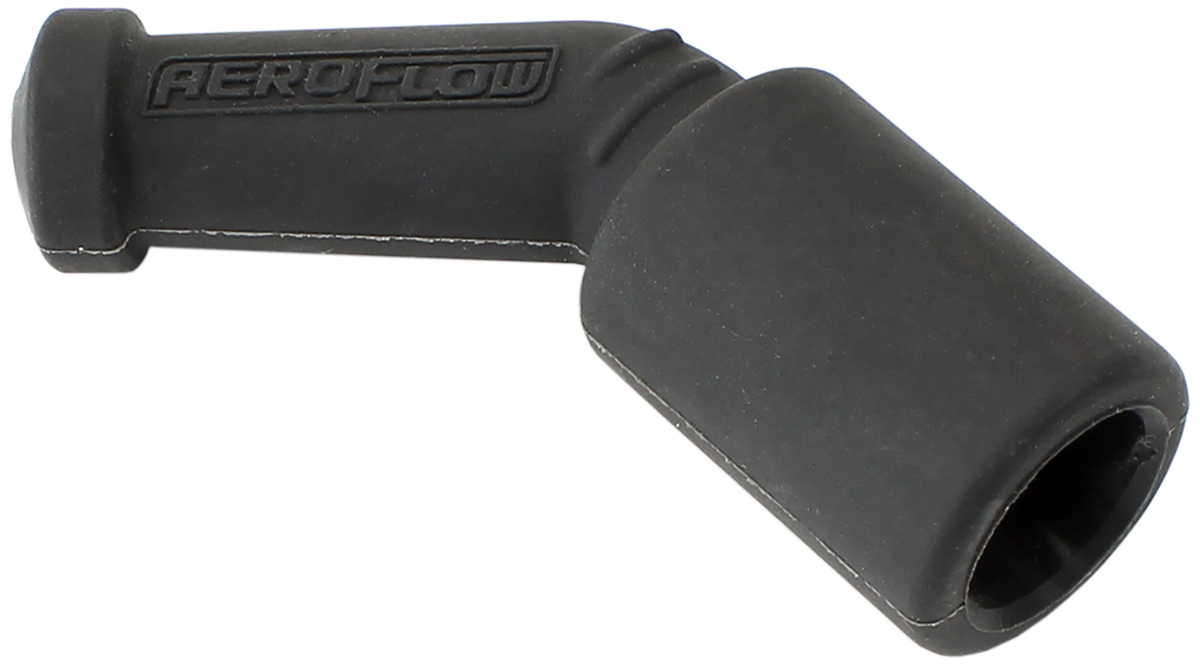 AEROFLOW LS COIL BOOTS BULK 100pk 45 DEG. BLACK BULK 100pk