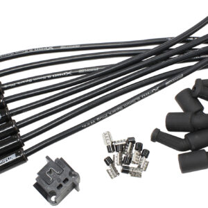 AEROFLOW CERAMIC GM LS UNIVERSAL SPARK PLUG LEAD SET BLACK LS1 LS2
