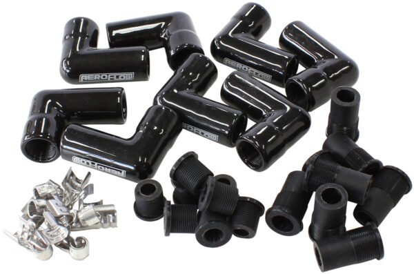 AEROFLOW CERAMIC 90 BOOTS & TERMINALS 8 BOOTS & 8 TERMINALS 90 DEGRE