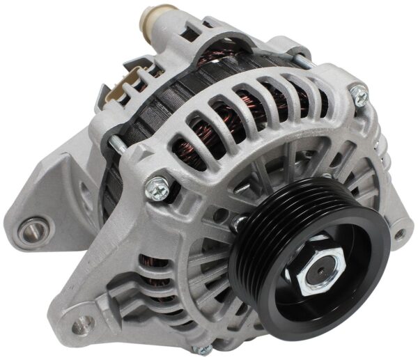 AEROFLOW High Output 150A Alternator, Mitsubishi Lancer Evolution 4-9 1996-2008 4G63, Aluminium