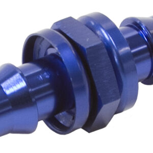 AEROFLOW -10 PUSH LOCK BARB JOINER BLUE 5/8" MALE TO MALE BARB
