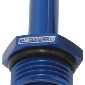 AEROFLOW -10ORB TO 3/8" PUSH ON BARB BLUE