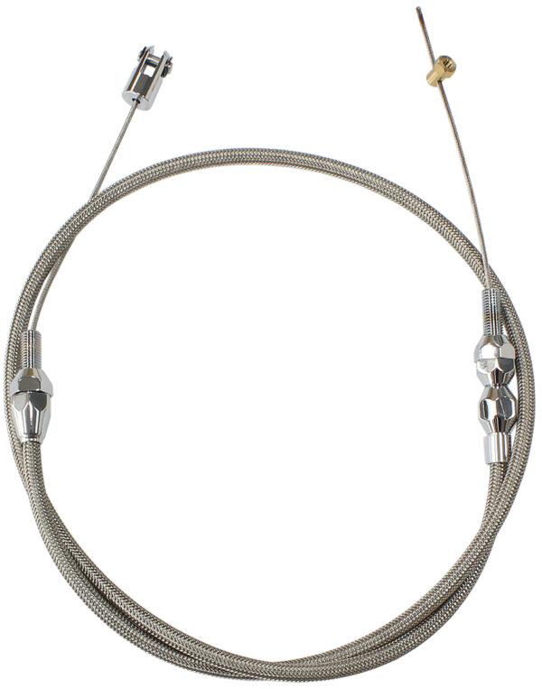 AEROFLOW LS1 THROTTLE CABLE STAINLESS STEEL 36" 91cm LONG AF 42-1101LS1