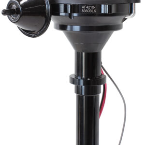 AEROFLOW CHEVY SB BB READY TO RUN DIST VAC ADVANCE BLACK BODY & CAP