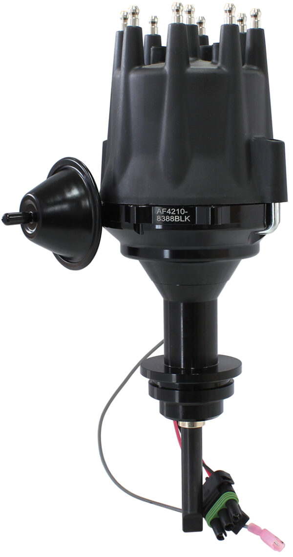 AEROFLOW SB CHRYSLER 318 READY TO RUN VAC ADVANCE BLACK CAP DIST 360