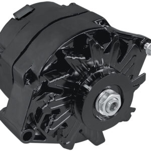 AEROFLOW GM BLACK 140 AMP 1 OR 3 WIRE CHEV STYLE ALTERNATOR