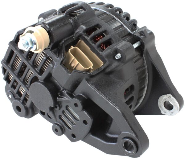 AEROFLOW High Output 150A Alternator, Mitsubishi Lancer Evolution 4-9 1996-2008 4G63, Black - Image 3