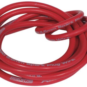 AEROFLOW IGNITION WIRE 5 METRE RED SPIROL CORE WIRE 5M