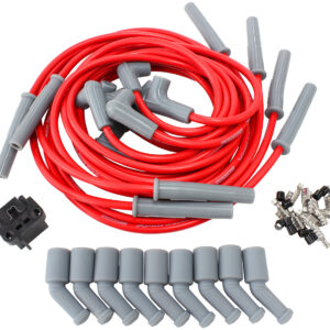 AEROFLOW LS1 LS2 LS3 LS6 LS7 UNIVERSAL RED SPARK PLUG LEAD SET