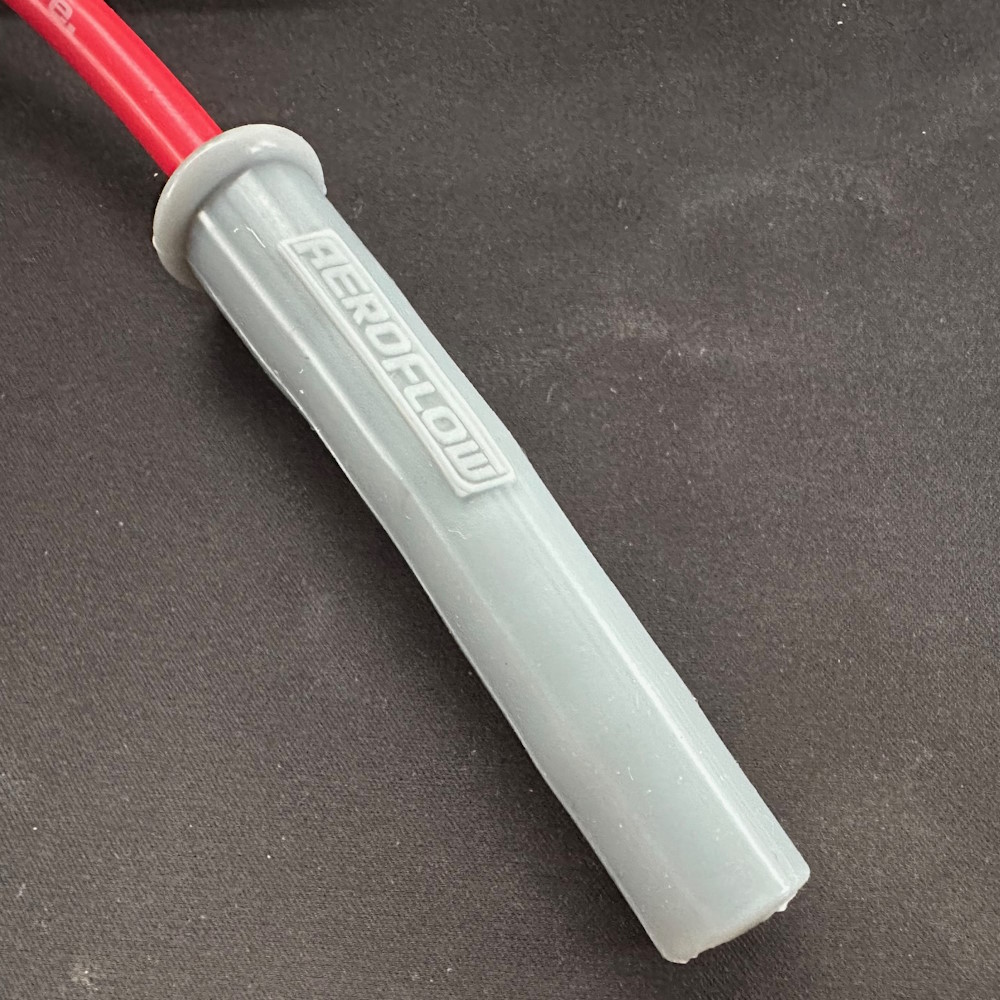 AEROFLOW XPRO 8.5mm Ignition Lead Spark Plug Wire Set, GM LS2 LS3, Red - Image 3