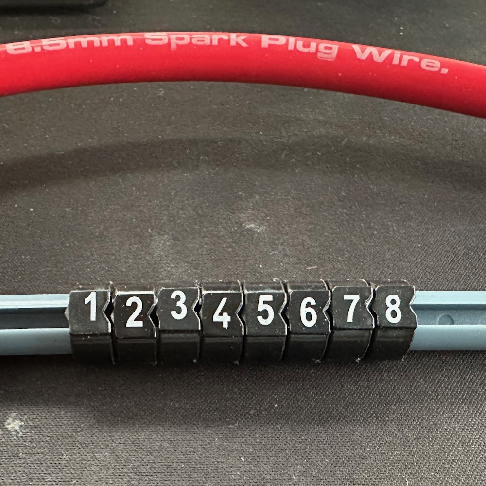 AEROFLOW XPRO 8.5mm Ignition Lead Spark Plug Wire Set, GM LS2 LS3, Red - Image 2