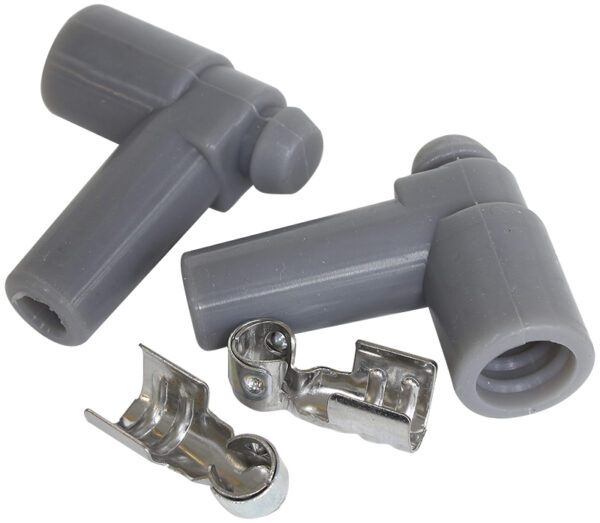 AEROFLOW HEI BOOTS & TERMINALS 90 DEG 2 BOOTS,TERMINALS GREY