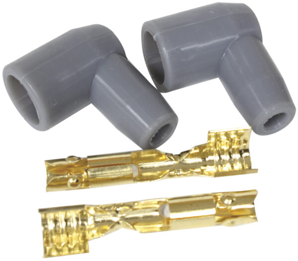AEROFLOW DISTRIBUTOR BOOTS & TERMINALS 90 DEG 2 BOOTS,TERMINALS GREY