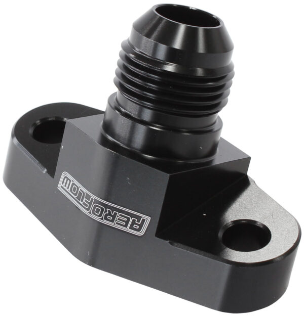 AEROFLOW 20 DEGREE TURBO DRAIN ADAPTER -10AN 50.8MM CENTRE ORING SEAL