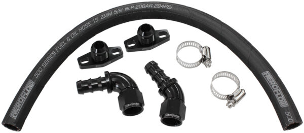 AEROFLOW FORD XR6 TURBO DRAIN KIT BA BF FG STANDARD GT35 TURBO BARRA