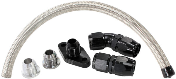 AEROFLOW UNIVERSAL TURBO DRAIN KIT SUITS TURBO WITH 38MM CENTRES