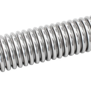 AEROFLOW FLEXIBLE TURBO DRAIN HOSE S/S FEMALE 2 x -10AN 150MM LONG