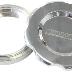 Aeroflow 1.5" Weld Bung And Polishd Caplow Profile Female Weld-On