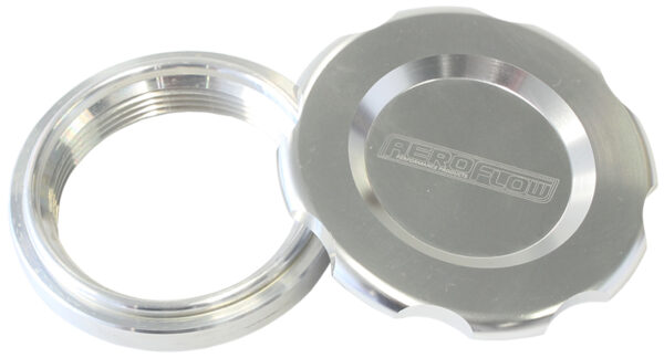 Aeroflow 2-1/2 Weld Bung And Silver Caplow Profile Female Weld-On