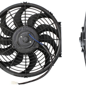 Aeroflow 12" Curved Blade Electric Fan Reversible 1400Cfm