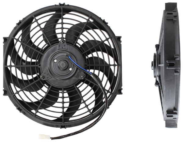 Aeroflow 12" Curved Blade Electric Fan Reversible 1400Cfm