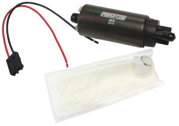 Aeroflow Efi In Tank Pump 255Lph 43Psi Inlet Filter Plug 3Bar
