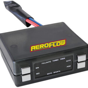 AEROFLOW MINI TURBO TIMER WITH MEMORY BLACK CASE PIVOT STYLE TIMER