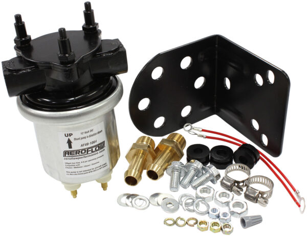 AEROFLOW COMPACT SILVER FUEL PUMP 6-8 PSI 100 GPH ELECTRIC LIFT