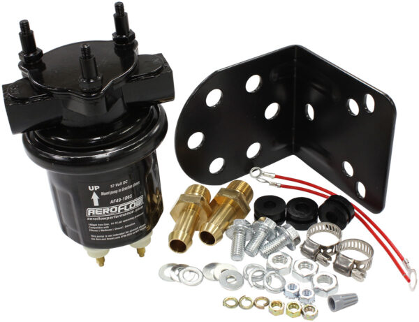 AEROFLOW COMPACT BLACK FUEL PUMP 14 PSI 100 GPH ELECTRIC LIFT