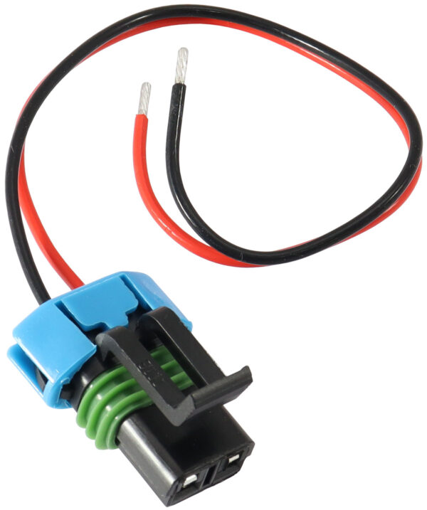 AEROFLOW DELPHI 40mm FUEL PUMP PIGTAIL FEMALE WALBRO 525 450 2 PIN