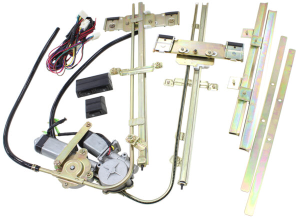 AEROFLOW ELECTRIC POWER WINDOW KIT SUIT 2 DOOR FLAT GLASS