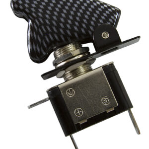 AEROFLOW CARBON FIBRE LED MISSILE SWITCH LED ACTIVATED WHEN ON