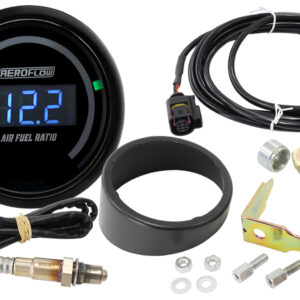AEROFLOW AIR FUEL RATIO GAUGE KIT DIGITAL WIDE BAND AFR SENSOR