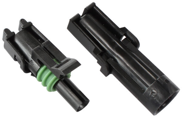 AEROFLOW WEATHERPACK 1 PIN CONNECTOR MALE/FEMALE, PINS & SEALS