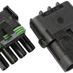 AEROFLOW WEATHERPACK 4 PIN CONNECTOR MALE/FEMALE, PINS & SEALS
