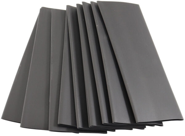 AEROFLOW BLACK HEAT SHRINK 1" (25.4mm) REFILL KIT 10 PACK 49-8990
