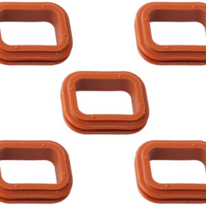 Aeroflow AF49-9030 replacement green silicone WeatherTight connector seals for 2-pin electrical plug housings 5 pack
