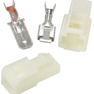 AEROFLOW 1 PIN ELECTRICAL CONNECTOR AUTOMOTIVE SPADE STYLE