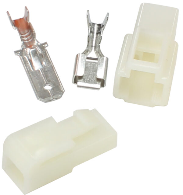 AEROFLOW 1 PIN ELECTRICAL CONNECTOR AUTOMOTIVE SPADE STYLE