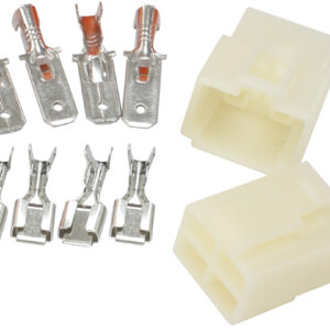 AEROFLOW 4 PIN ELECTRICAL CONNECTOR AUTOMOTIVE SPADE STYLE
