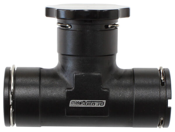 AEROFLOW LSA S/CHARGER WATER FILL TEE FEMALE STRAIGHT WITH FILL CAP