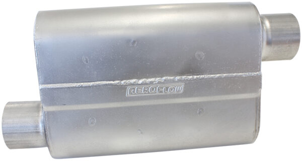 AEROFLOW 2.5" OFFSET / OFFSET MUFFLER 13" LENGTH,10" WIDTH,4-1/4" H
