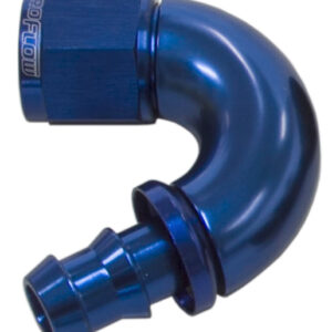 Aeroflow -10AN 150 Deg Full Flow Push Lblue Full Flow Push Lock