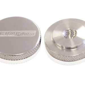 AEROFLOW AIR CLEANER NUT 5/16" POLISHEDFEMALE THREAD 5/16" UNC