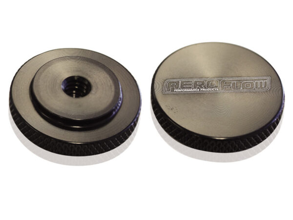 AEROFLOW AIR CLEANER NUT 5/16" BLACK FEMALE THREAD 5/16" UNC
