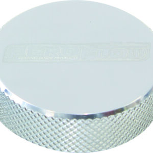 AEROFLOW TALL AIR CLEAN NUT 1/4" POLISHFEMALE THREAD 1/4" UNC